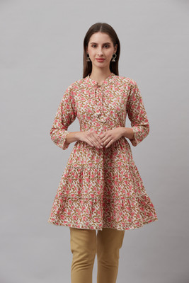 Highlight fashion export Casual Printed Women Multicolor Top