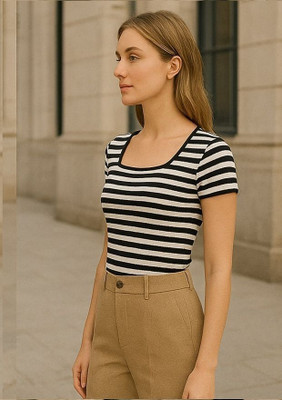 PRIME LOVE Casual Solid Women Multicolor Top