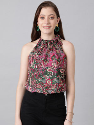 KOTTY Casual Printed Women Multicolor Top