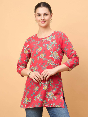 Neesh Casual Printed Women Multicolor Top