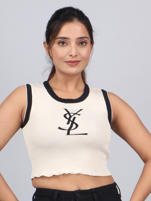 FEVERFEW Party Solid Women Multicolor Top