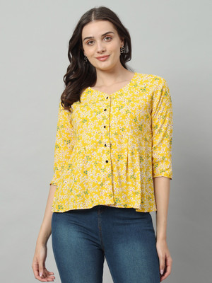 SHIV SAKTI CREATION Casual Printed Women Multicolor Top