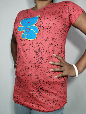 LADIESCHOICE Casual Printed Women Red Top