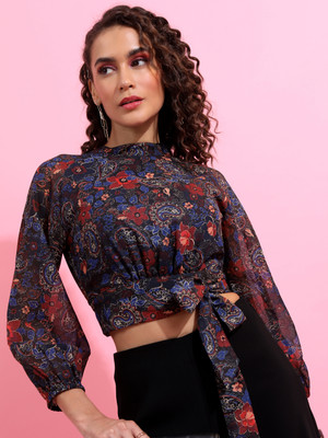 KETCH Casual Printed Women Multicolor Top