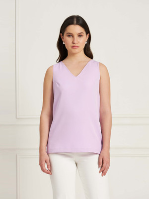 SALT ATTIRE Casual Solid Women Purple Top