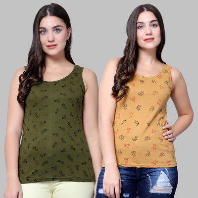 DIAZ Casual Printed Women Multicolor Top