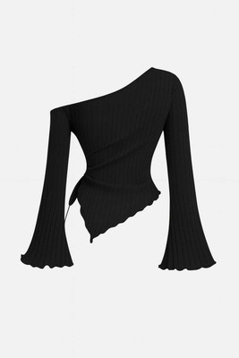 SUKARMI Casual Self Design Women Black Top