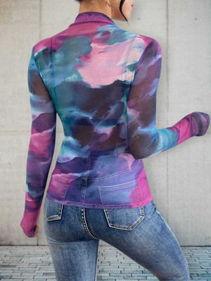 Cozynest Casual Printed Women Multicolor Top