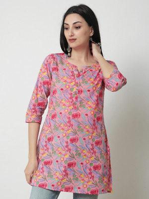Janakdulari Creation Casual Printed Women Multicolor Top