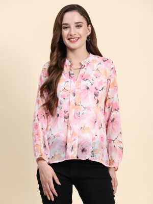 Toochki Casual Printed Women Pink Top