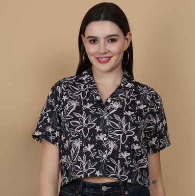 OPTIMPIS Women Floral Print Casual Multicolor Shirt