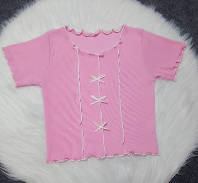 RKK COLLECTIONS Casual Self Design Women Pink Top