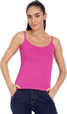 Blazon Casual Solid Women Pink Top