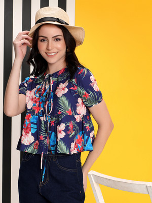 KOTTY Casual Printed Women Multicolor Top