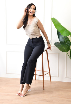 Brainbees Casual Solid Women Beige Top