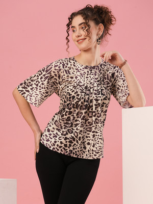 Globus Casual Printed Women Multicolor Top