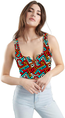 jovo Casual Printed Women Multicolor Top