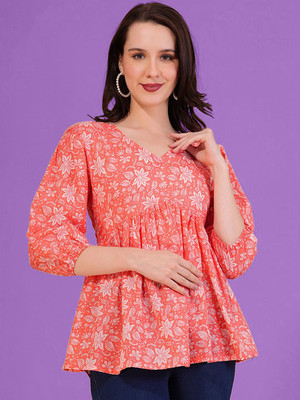 Kashonaa Casual Printed Women Multicolor Top