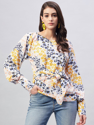 RARE Casual Solid Women Multicolor Top