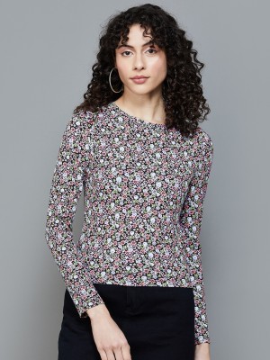 Ginger by Lifestyle Casual Printed Women Multicolor Top