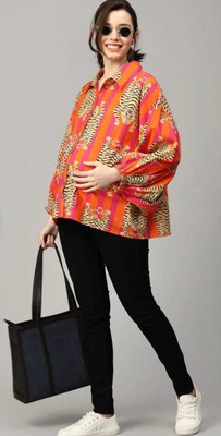 Jaipuri Bunaai Casual Printed, Embellished, Self Design Women Multicolor Top