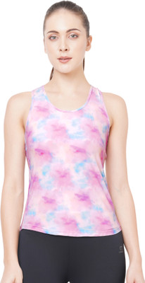 Laasa Sports Casual Printed Women Multicolor Top