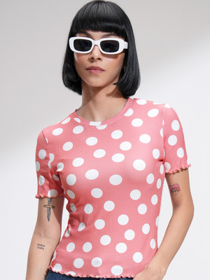 Tokyo Talkies Casual Printed Women Multicolor Top