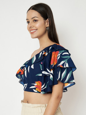 BRINNS Casual Printed Women Multicolor Top