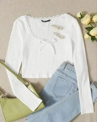 Sovi fashion Casual Solid Women White Top