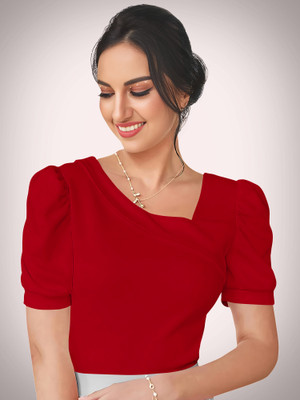 Kashonaa Casual Self Design Women Red Top