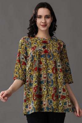 RANGRIWAZ Casual Printed Women Multicolor Top