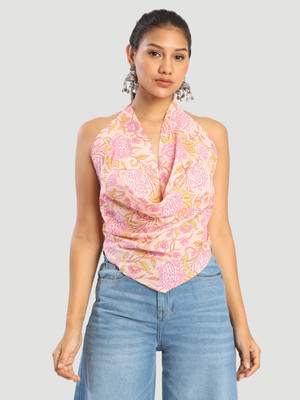 Bene Kleed Casual Floral Print Women Multicolor Top