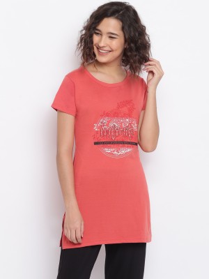 Duchess Casual Printed Women Pink Top