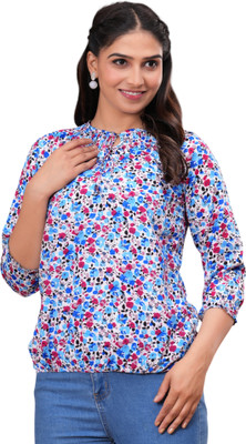 BM enterprises Casual Printed Women Multicolor Top