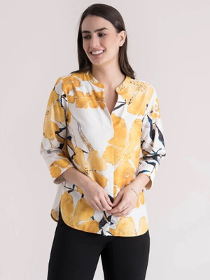 Mirana Casual Printed Women Multicolor Top