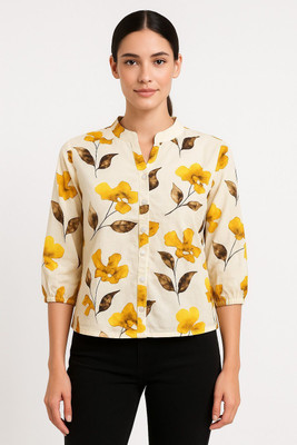 GLENZI Casual Printed Women Multicolor Top