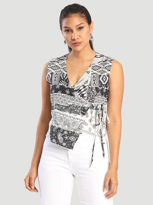 Bene Kleed Casual Printed Women Multicolor Top