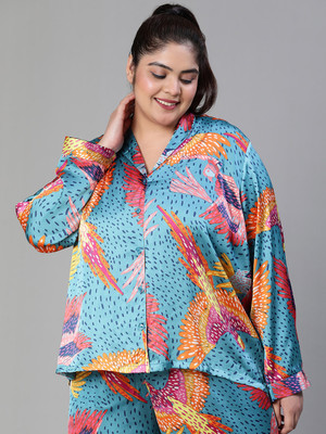 OXOLLOXO Casual Printed Women Multicolor Top