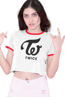 Pinklips Shopping Casual Printed Women Red, White Top