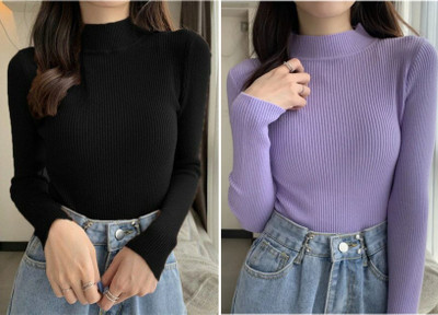 NT CLOTHING Casual Solid Women Multicolor Top