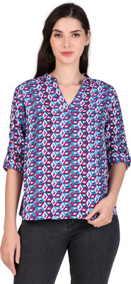 BoheeWohee Formal Self Design Women Multicolor Top