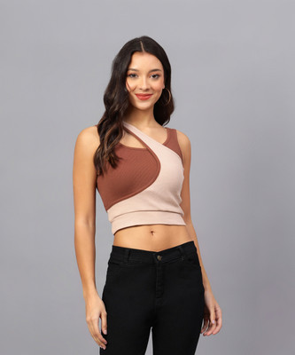 Zaristaa Casual Self Design Women Multicolor Top