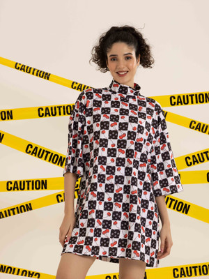 TANDUL Casual Printed Women Multicolor Top