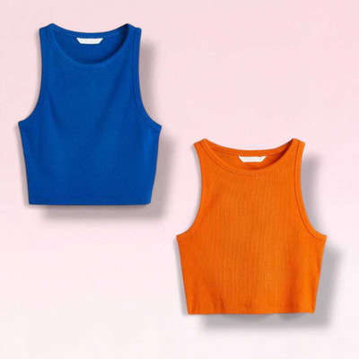 Mimmy Kids Casual Solid Women Multicolor Top