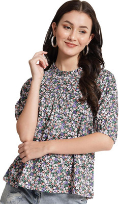 KOTTY Casual Floral Print Women Multicolor Top