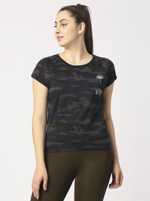 Lovable Casual Printed Women Dark Blue, Dark Green, Grey Top