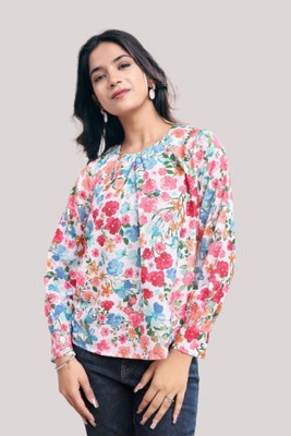 Mirana Casual Solid Women Multicolor Top