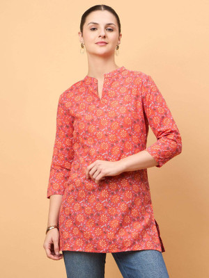 Neesh Casual Printed Women Multicolor Top