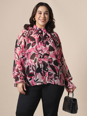 Globus Casual Printed Women Multicolor Top