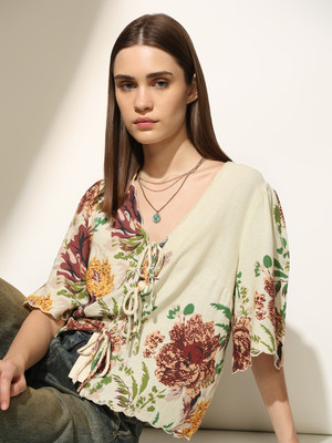 ONLY Casual Printed Women Multicolor Top